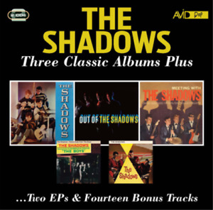 The Shadows Three Classic Albums Plus (CD) Album (UK IMPORT)