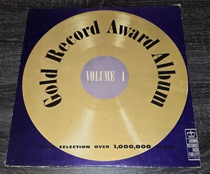 GOLD RECORD AWARD VOLUME 1 CROWN RECORDS CST 112 RED VINYL - Picture 1 of 2