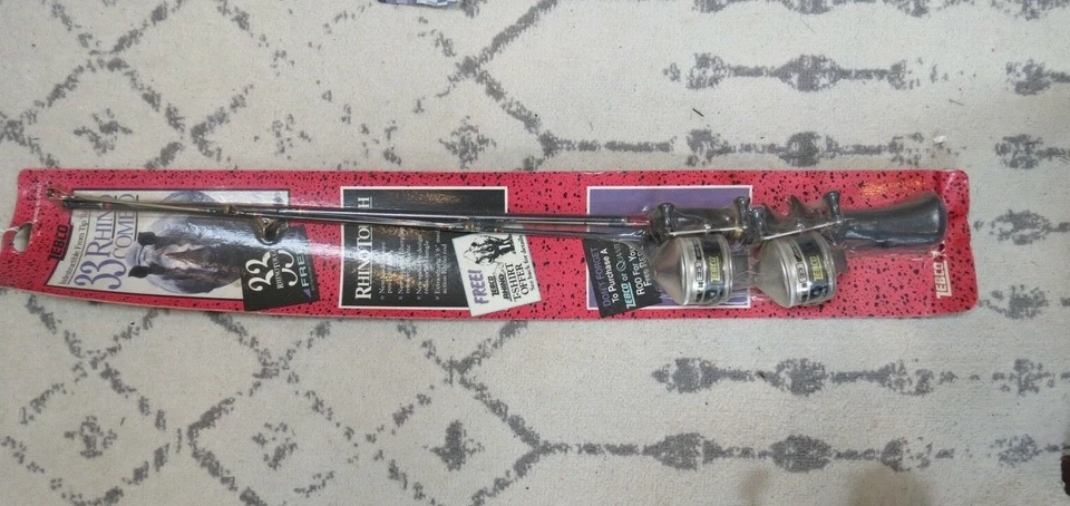 Zebco Rhino Touch fishing reel and rod set (lot#17367) - Image 1 of 4