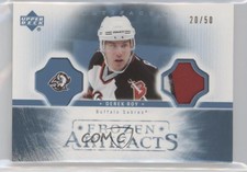 2005-06 Upper Deck Artifacts Frozen Artifacts Patch /50 Derek Roy #FP-DR Patch