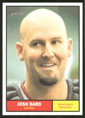 2010 Topps Heritage #158 Josh Bard - Image 1 of 2