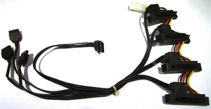 Kit de cableado de interfaz de datos/alimentación de unidad HP 464948-001 Z800 SATA/SAS - Imagen 1 de 10