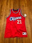 Clippers  Dominique Wilkins Vintage Champion Jersey Mens 40 M NBA