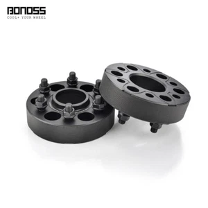 6Lugs BONOSS 2x 38.1mm For Nissan NP300 Frontier D23 Wheel Spacer 6x4.5" Hub66.1 - Picture 1 of 20