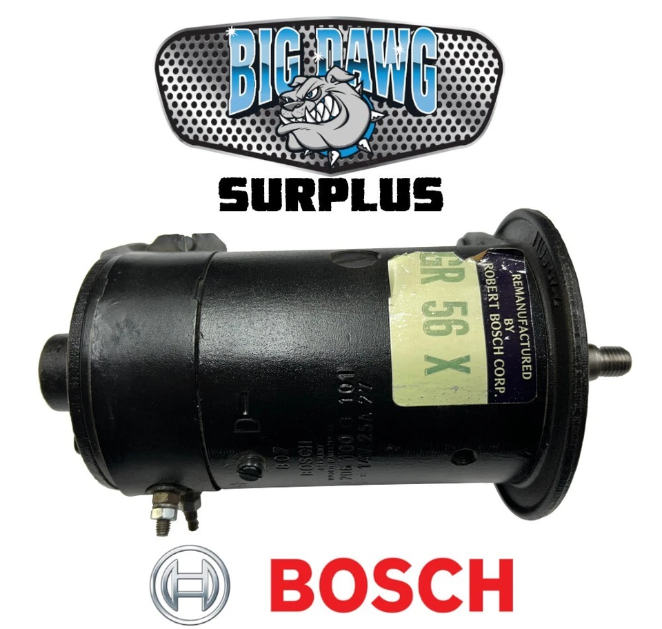Bosch Generator GR56X 67-70 Opel Kadett 68-70 Rallye 1.1L 4 cilindros (0 101 206 100) - Imagem 1 de 4