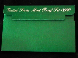 1997 Clad Proof Set U.S. Mint Original Government Packaging OGP Collectible - Picture 1 of 3