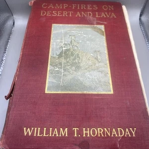 Camp-Fires On Desert And Lava, William T. Hornaday, 1908 - Picture 1 of 6