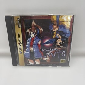 SEGA Saturn Universal NTSC Console with Case Disk and Manual Tested