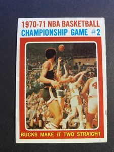 1971-72 Topps Basetball Championship Game #2 Card #134 - Picture 1 of 2
