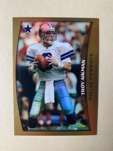 1998 Topps Chrome #127 Troy Aikman Refractor - Picture 1 of 2