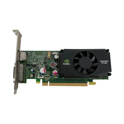 NVidia Quadro FX 380 LP 256MB DDR3 PCI-E Video Graphics Card Full Profile - Image 1 of 4