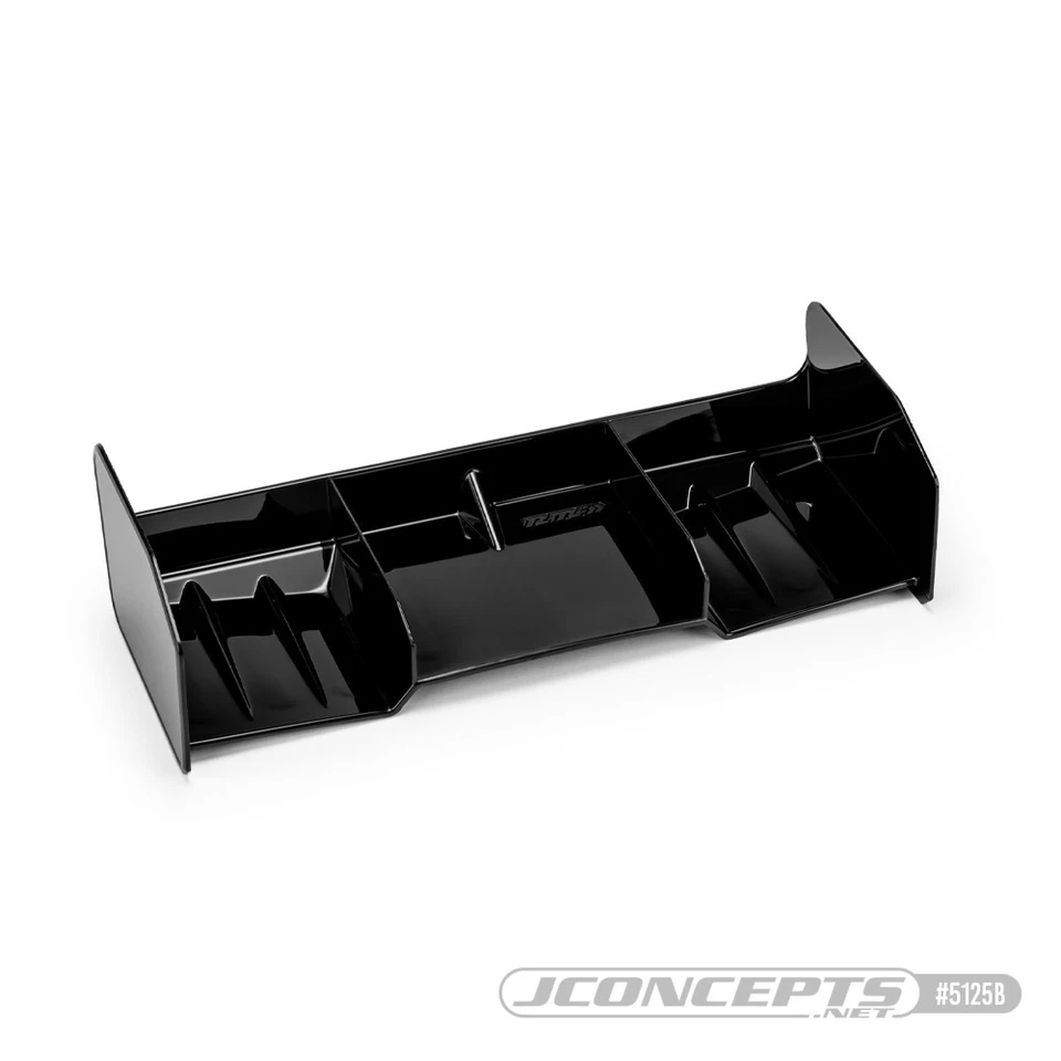 5125B JConcepts Razor L.D. Alettone Alta Trazione per 1:8 Buggy Nero - Immagine 1 di 1