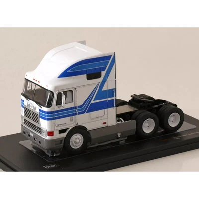 INTERNATIONAL EAGLE CABOVER 1995 WHITE/BLUE 1:43 Ixo Model Camion Modellino Nuov - Immagine 1 di 3
