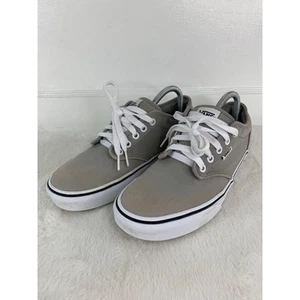 Vans Women’s Atwood Light Gray Skate Shoes Size 10 Casual Sneakers - Picture 1 of 10
