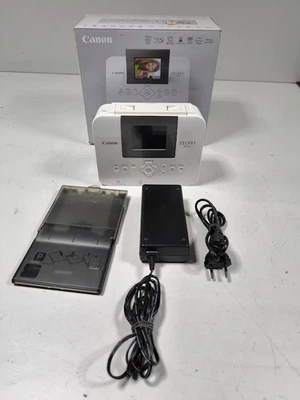 Canon Selphy CP1000 Compact Photo Printer - Signs of Use Not Tested White - Image 1 of 4