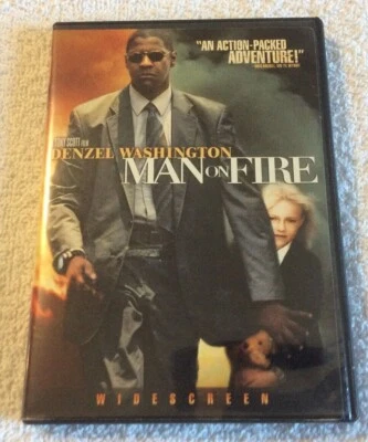 Man on Fire DVD - Denzel Washington, Dakota Fanning - Widescreen - Image 1 of 4