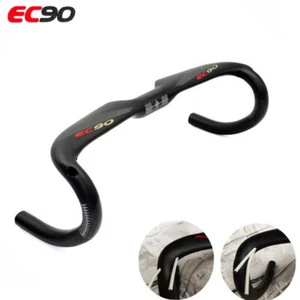 EC90 Cycling Road Bike Carbon Handlebar Racing Cycling Bicycle Drop Bar 31.8mm - Picture 1 of 14