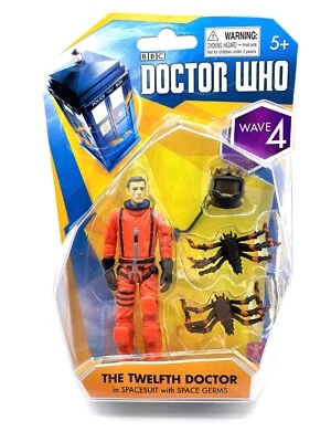 "Figura de Doctor Who Wave 4 The Twelfth Doctor in Spacesuit 3,75"" nueva en paquete Peter Capaldi" Foto 1 de 4