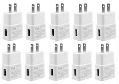 20 Pack 2A USB Wall Charger Plug AC Power Adapter Compatible With Samsung Androi - Image 1 of 2