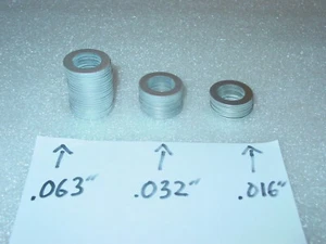 Cook Bros Bullseye Bottom Bracket 5/8" Spindle Kit Spacers Washers Shim Aluminum - Picture 1 of 6