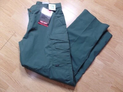 NWT WOMENS TRU-SPECS SZ 20 24-7 TACTICAL GREEN CARGO PANTS - Image 1 of 4