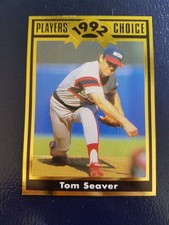 Tom Seaver Chicago White Sox 1992 Cartwrights #24 Gold Border Player's Choice