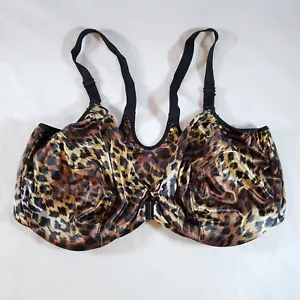 Victoria's Secret Second Skin Satin Unlined Full Coverage Racerback Bra 42D Gold - Picture 1 of 7