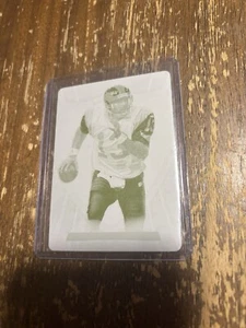 2013 Topps Supreme Football Card Kurt Warner 1/1 St Louis Rams Printing Plate - Picture 1 of 2
