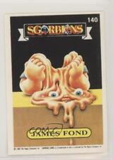 1985 Topps Sgorbions Series 1 (Italian GPK) James Fond #140 0kd8