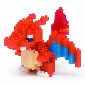 MINI ROMPECABEZAS DE LADRILLOS NANOBLOCK POKEMON CHARIZARD 200 PIEZAS GRAN REGALO NBPM-008 - Imagen 1 de 3