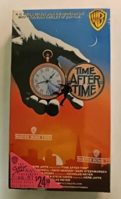 Time After Time VHS SEALED Watermarks Star Sticker WHV Stamp 2-Tone Tape - Image 1 of 4