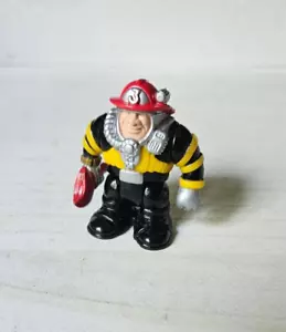 Fisher Price 1997 Vintage 1 3/4" Feuerwehrmann Minifigur - Bild 1 von 2