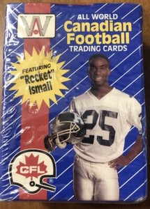 1991 All World CFL CANADIAN  Football Sealed Set Rocket Ismail NEW FREE SHIPPING