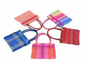 Paquete de 5 mini bolsas de mano Mercado mexicano ( '5x8') - Imagen 1 de 5