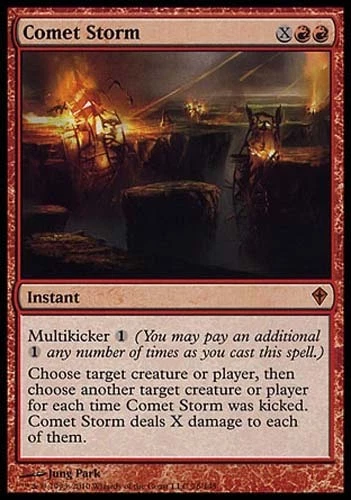 1x Comet Storm Worldwake MtG Magic Red Mythic Rare 1 x1 Card Cards - Image 1 of 1