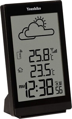 Weather station with MSF Radio Control Clock ( UK version )  Indoor / Outdoor  - Image 1 of 4