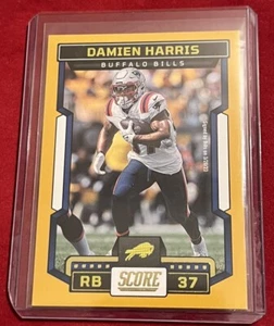 2023 Score DAMIEN HARRIS GOLD Parallel SP - BILLS - Picture 1 of 2