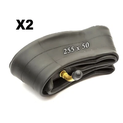 2x Inner Tube 255 x 50 Bent Valve Out N About Stroller Pushchair Pram Buggy Tyre