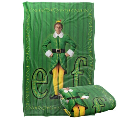 Elf Buddy The Elf Logo Silky Touch Super Soft Throw Blanket