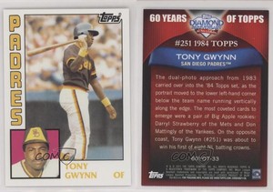 2011 Topps 60 Years of Topps Tony Gwynn #60YOT-33 HOF