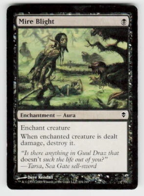 Zendikar #104 Mire Blight - Image 1 of 2