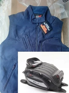 Borsa Serbatoio Moto Oj Atmosfere M165 wide Nero + Gilet Traforato - Imagen 1 de 19
