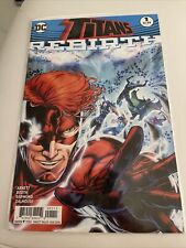 Titans Rebirth Issue 1 2016 Wally West & Nightwing Unread Bagged An Boarded