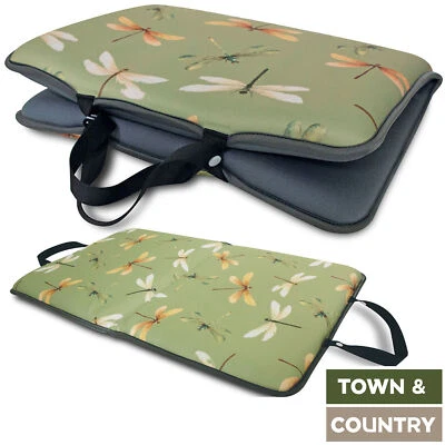 TOWN & COUNTRY Ginocchiatoio da Giardino 2 in 1 Pieghevole Giardinaggio Imbottito Sedile Giardino Esterno Cuscino Pad