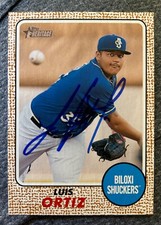 MLB MAJOR LEAGUE BASEBALL AUTO AUTOGRAPH AUTOGRAPHED SIGNED U PICK PLAYER CARD .