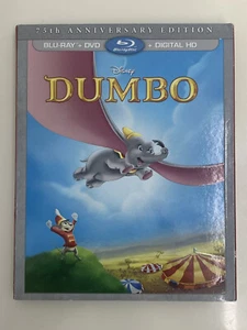 Dumbo 75th Anniversary Edition (Blu-ray/DVD) with SLIP-COVER - Picture 1 of 6
