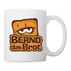Bernd Das Brot Logo Tasse, One size, weiß