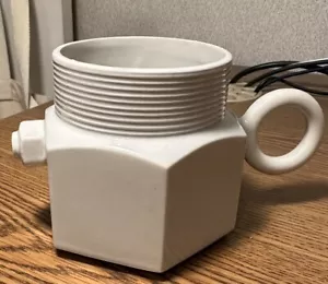 Jackson Boone Threaded Nut And Bolt Ceramic Coffee Mug Industrial Construction - Picture 1 of 10