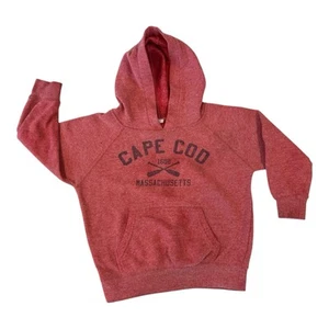 Cape Cod Kids Hoodie 4T Red Pullover Sweatshirt Massachusetts Independent Co - Picture 1 of 8