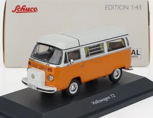 1/43 SCHUCO - VOLKSWAGEN - T2b CAMPER VAN 1962 450720700 - Foto 1 di 1